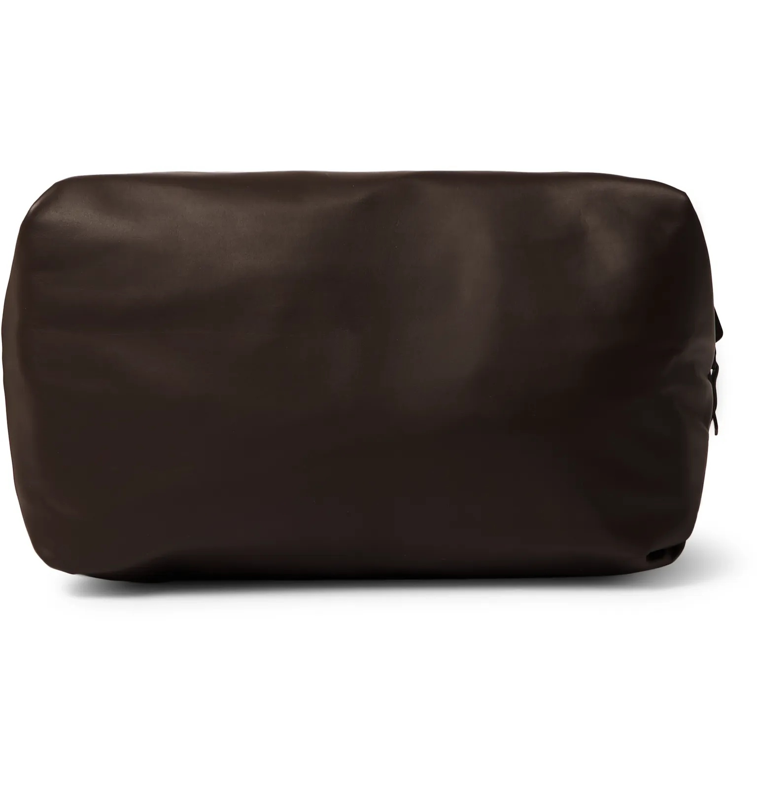 Reversible Leather and Nylon Wash Bag - 1