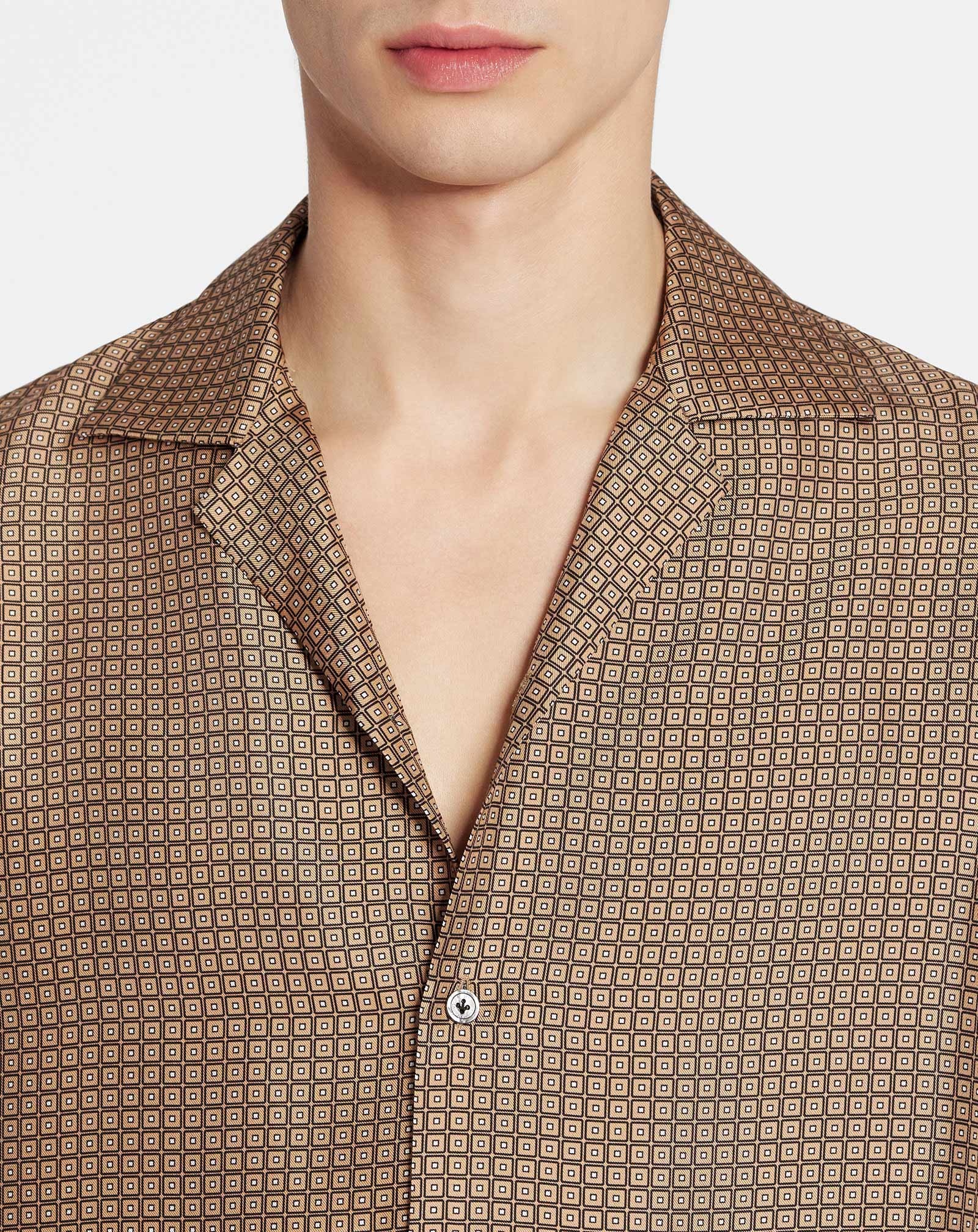 PRINTED BOWLING SHIRT - 5