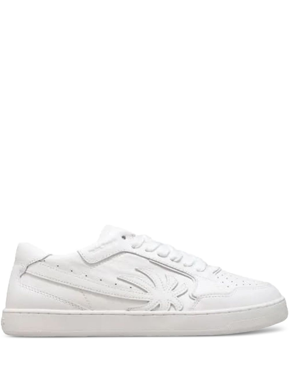 leather palm-tree sneakers - 1
