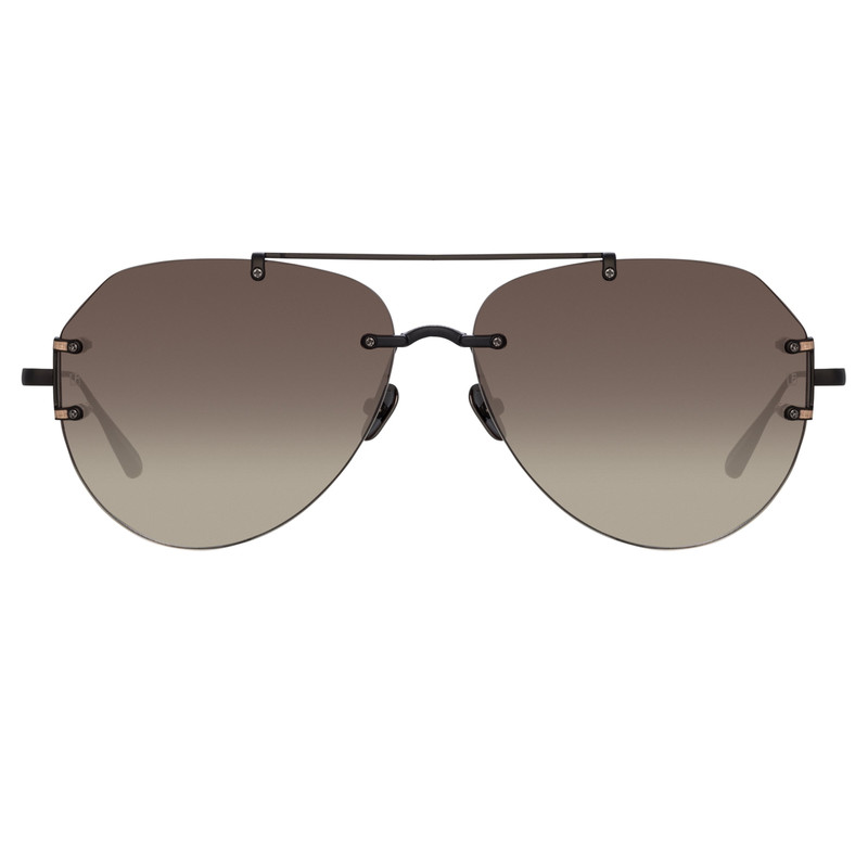 DUIT AVIATOR SUNGLASSES IN BLACK 1