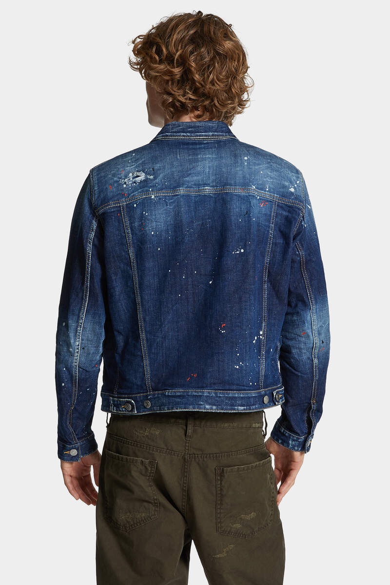 MEDIUM EASY WASH DAN JEAN JACKET - 4