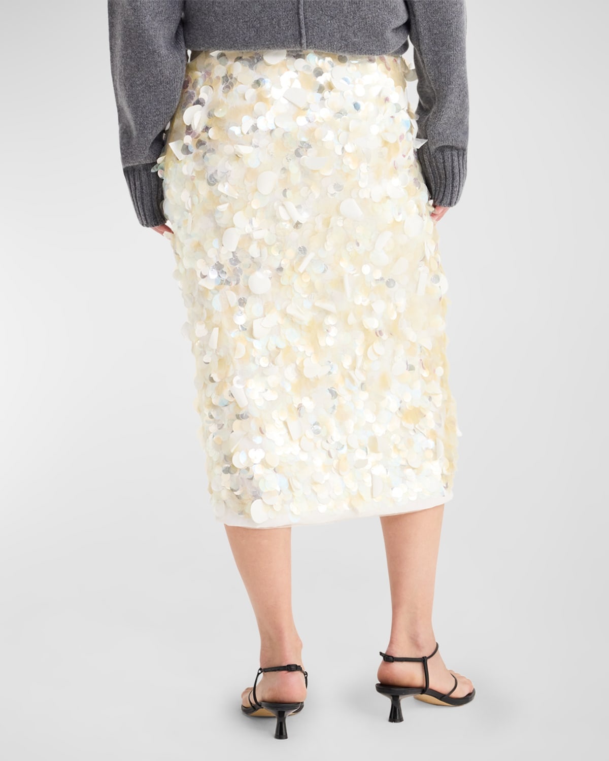 Embellished Organza Skirt - 6