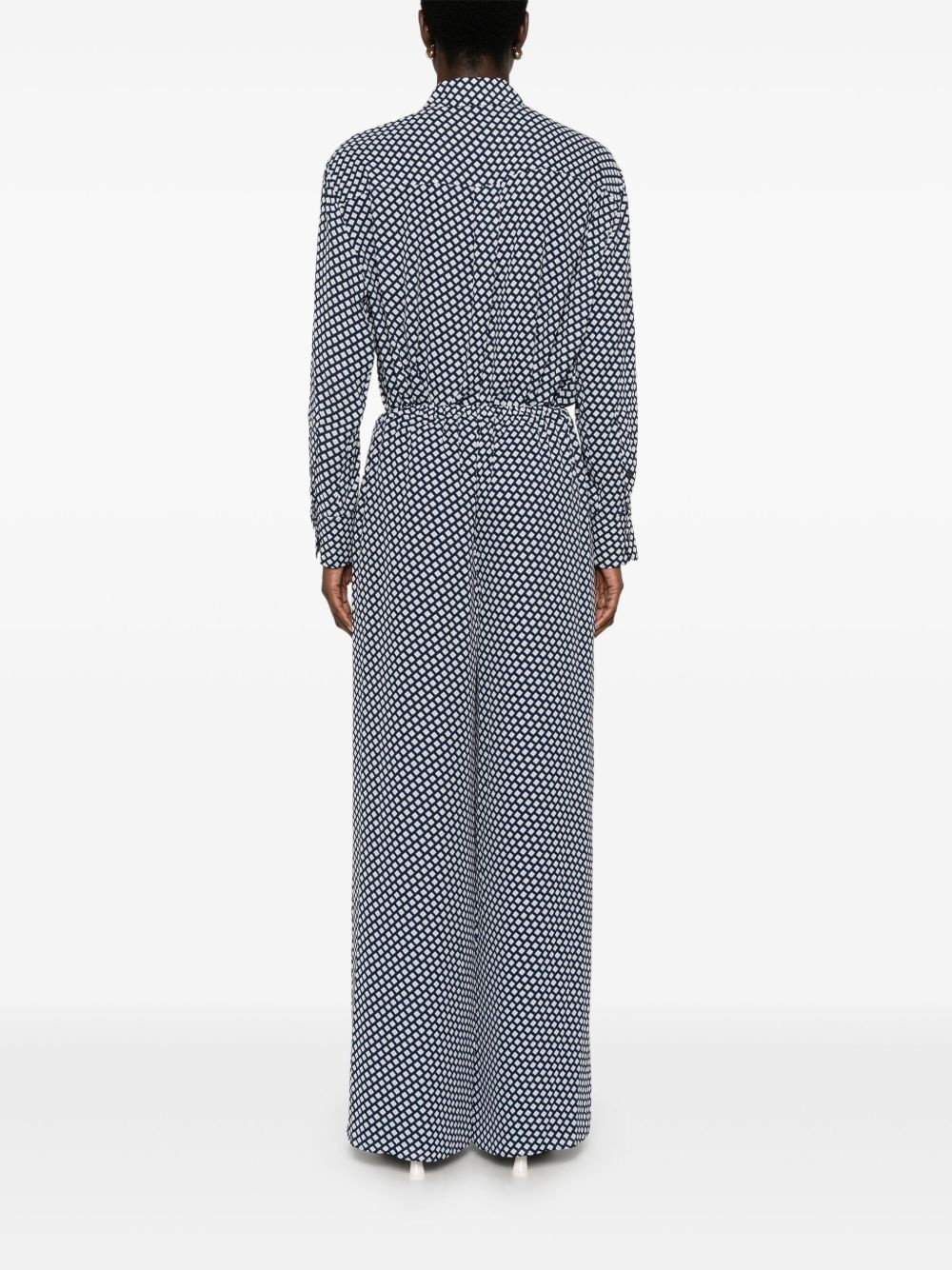 drawstring palazzo pants - 4