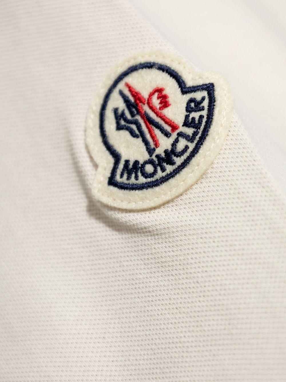 logo-patch polo shirt - 5
