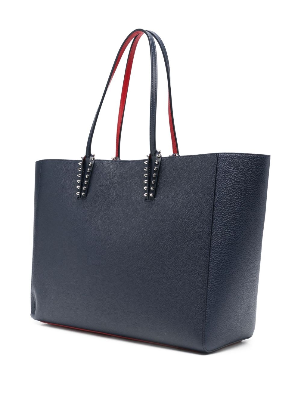 leather tote bag - 3