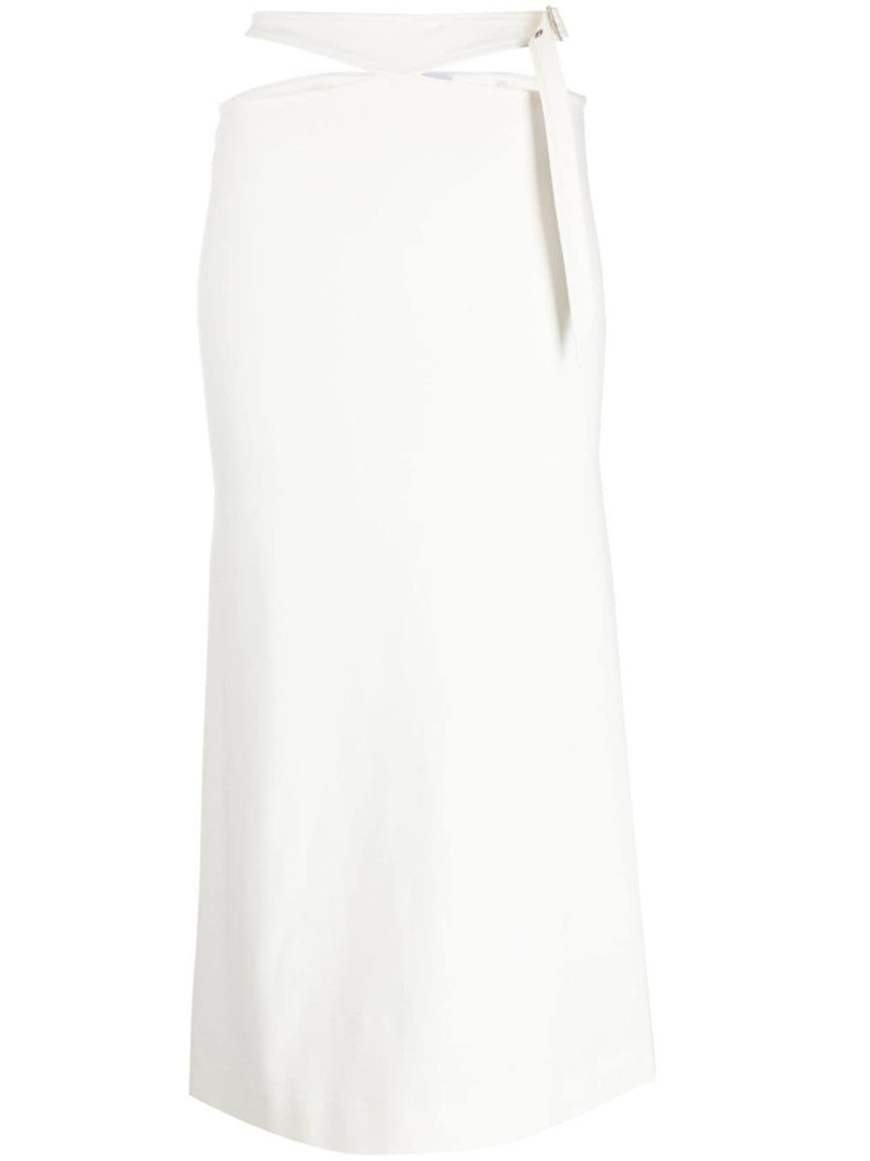 cut-out midi skirt 1