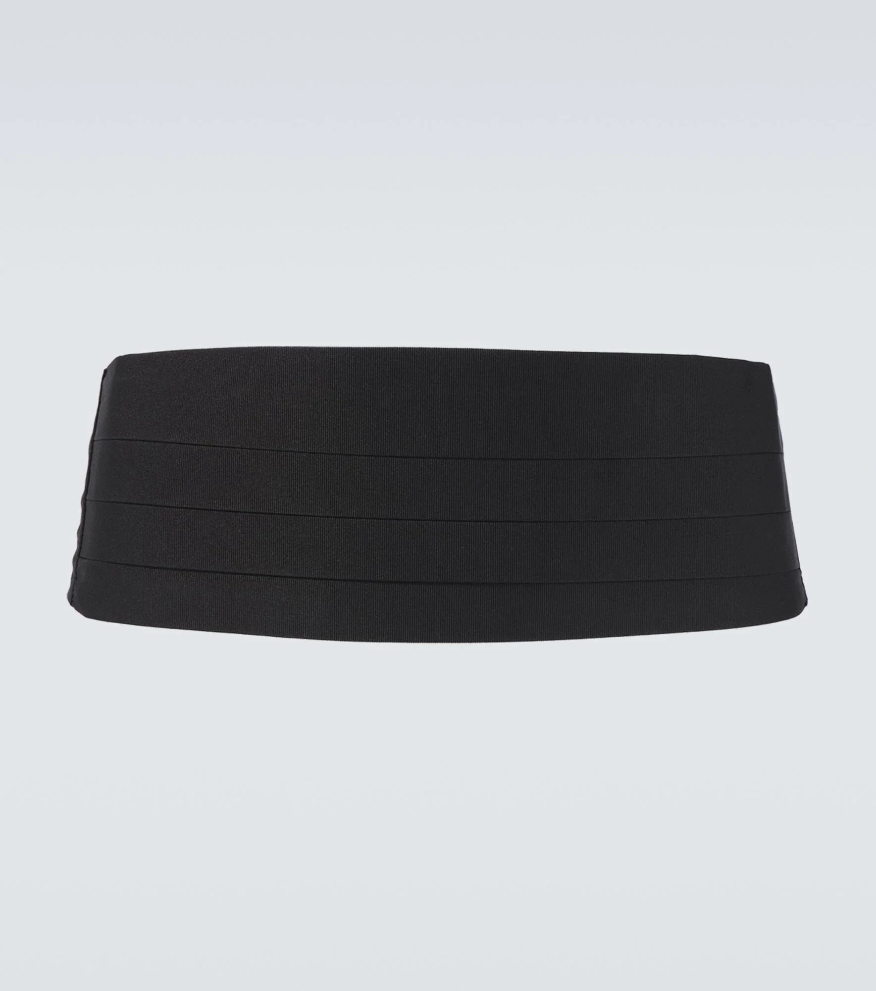 Silk grosgrain cummerbund - 1