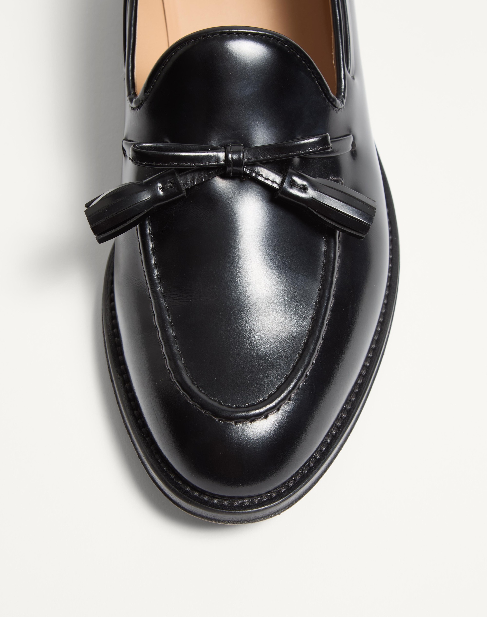 BOWSHIRE LOAFER IN SHINY CALFSKIN - 6