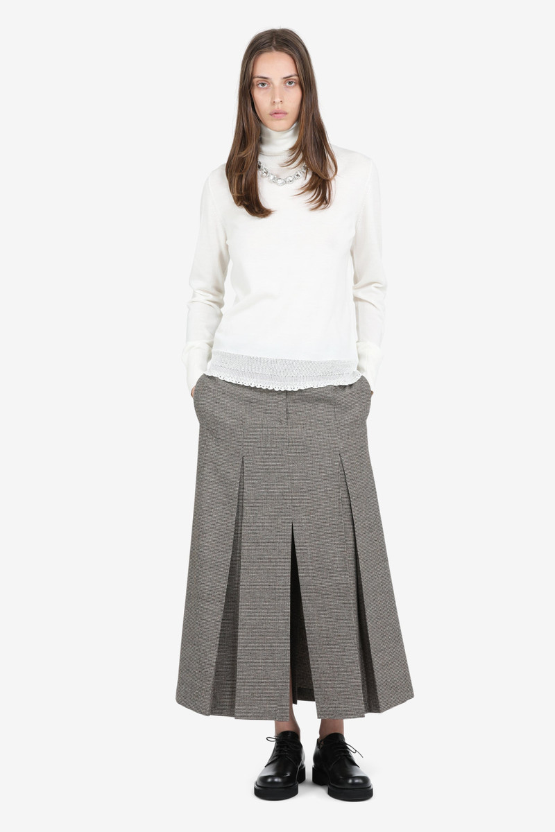 N°21 LONG SKIRT WITH FRONT SLIT outlook