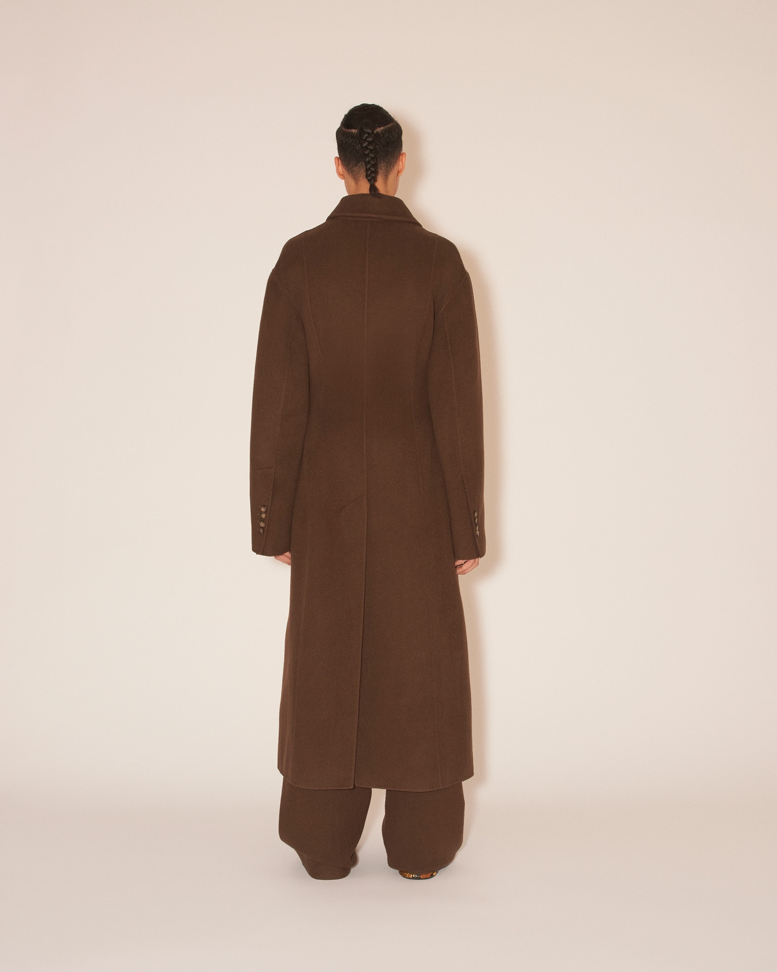 TOYA - Single breasted waisted coat - Soil - 5