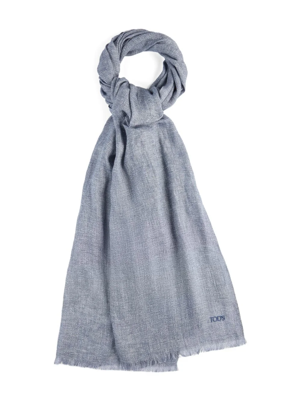 fringed trim scarf - 1