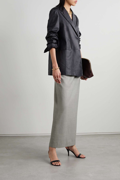 The Row Berth wool maxi skirt outlook
