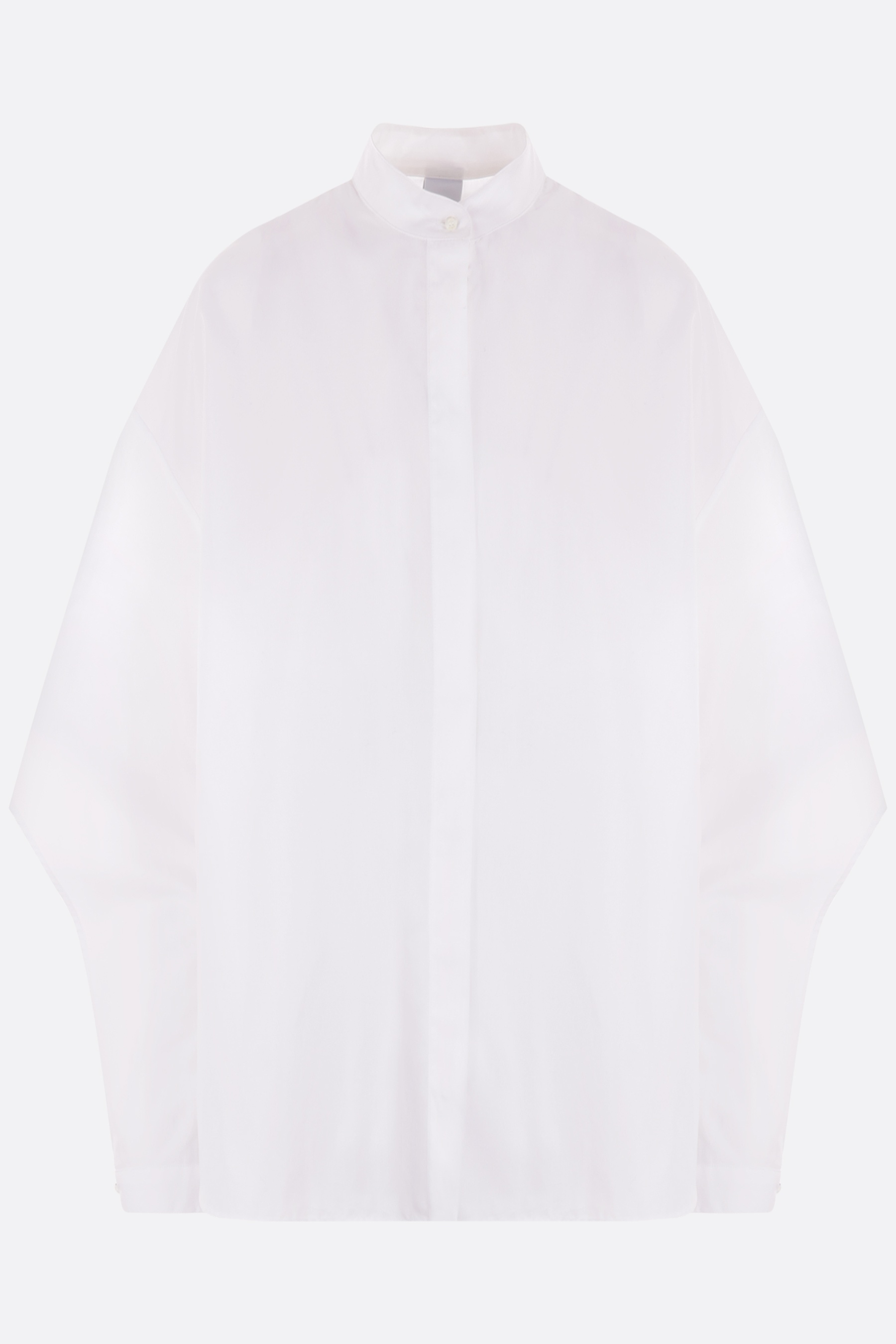POPLIN SHIRT WITH CUT-OUT - 1