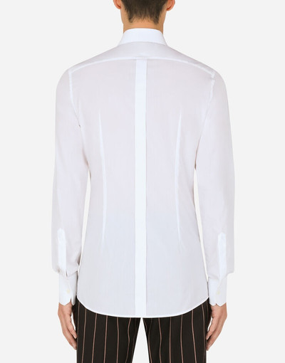 Dolce & Gabbana Cotton gold-fit shirt with DG logo outlook