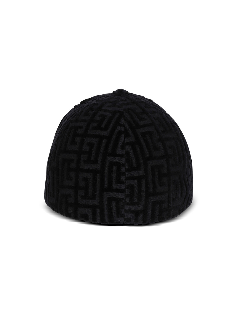 Balmain Paris velvet cap 4