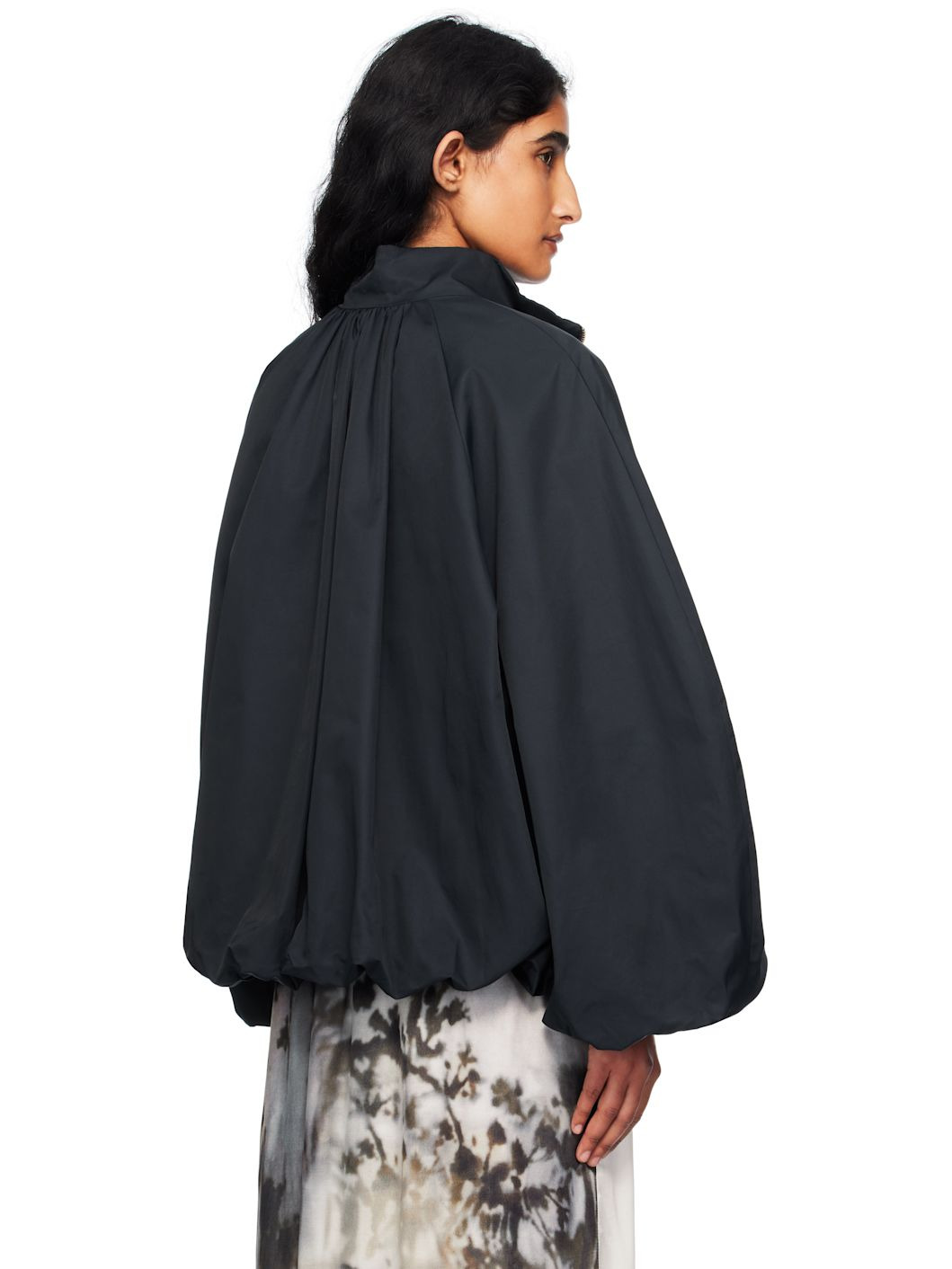Navy Utility Balloon Jacket - 3