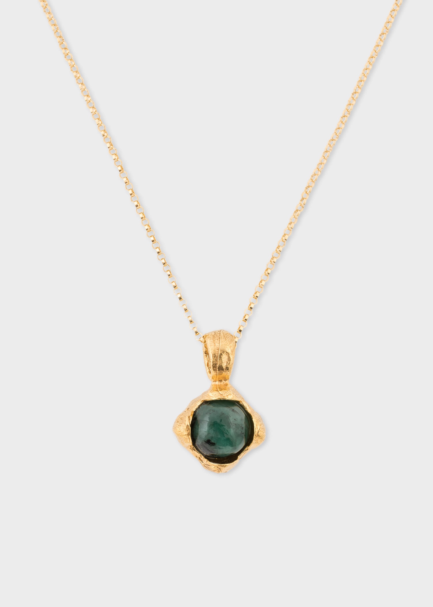 'The Eye of the Storm' Emerald Necklace by Alighieri - 1