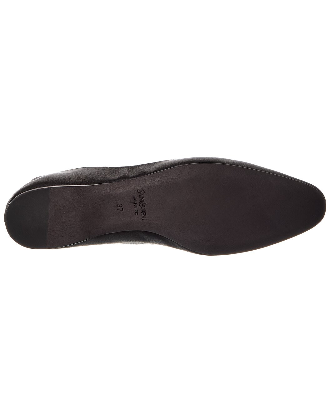 Saint Laurent Lou Satin Ballet Flat - 4