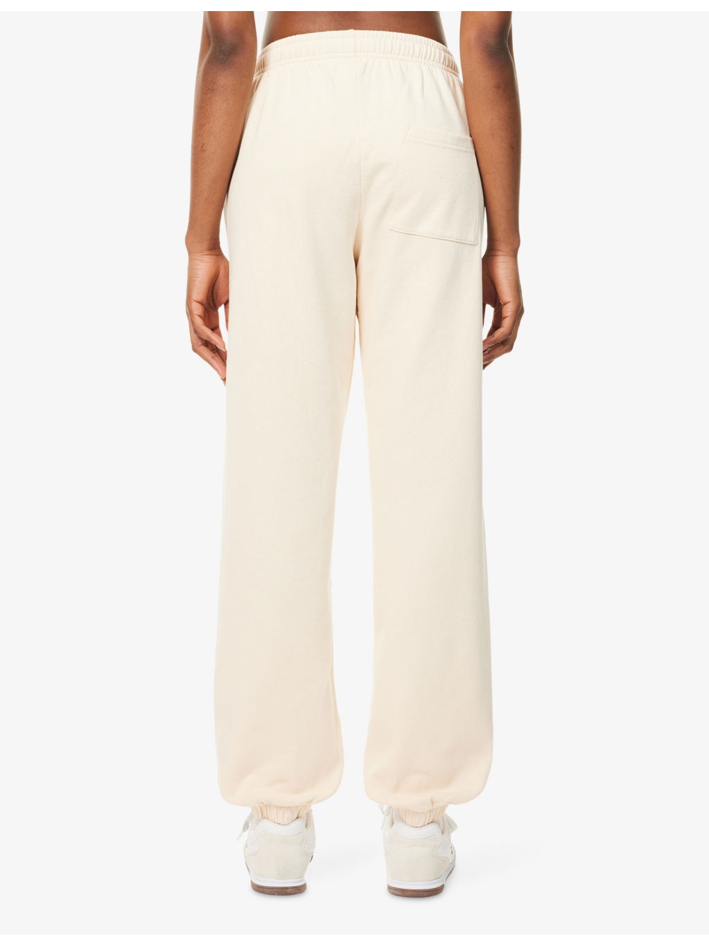 Wellness Club Embroidered Cotton-Jersey Jogging Bottoms - 4