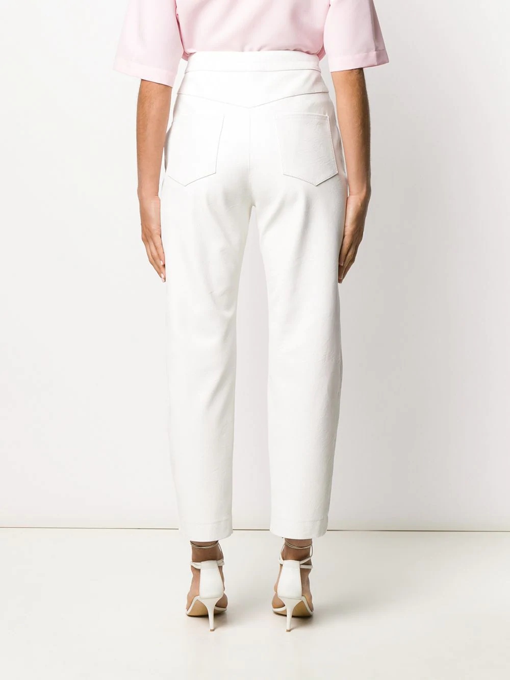 double zip cigarette trousers - 4