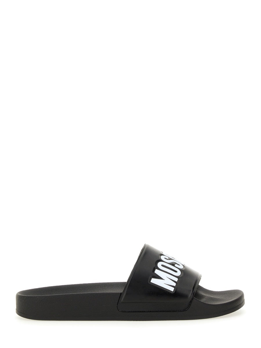 Moschino Men Slip-On Slipper With Logo - 1