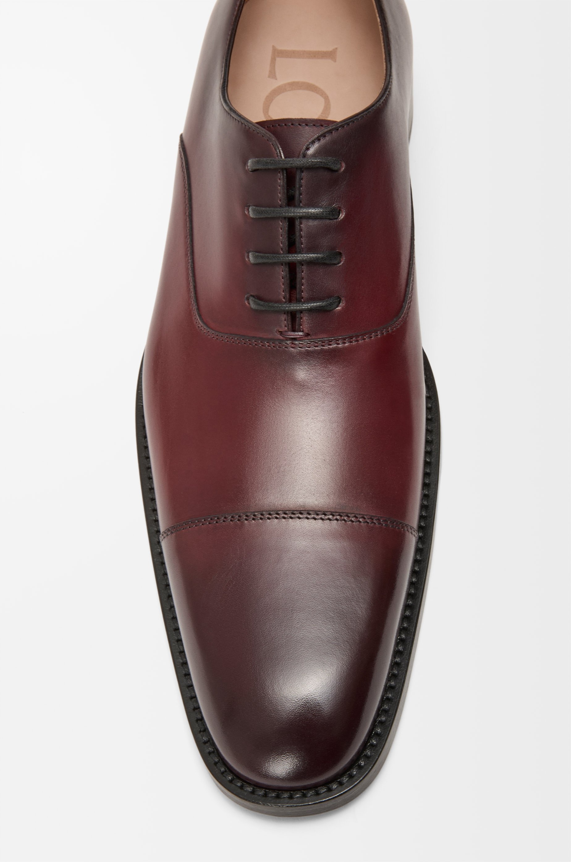 LOEWE Crown Oxford in brushed calfskin - 5