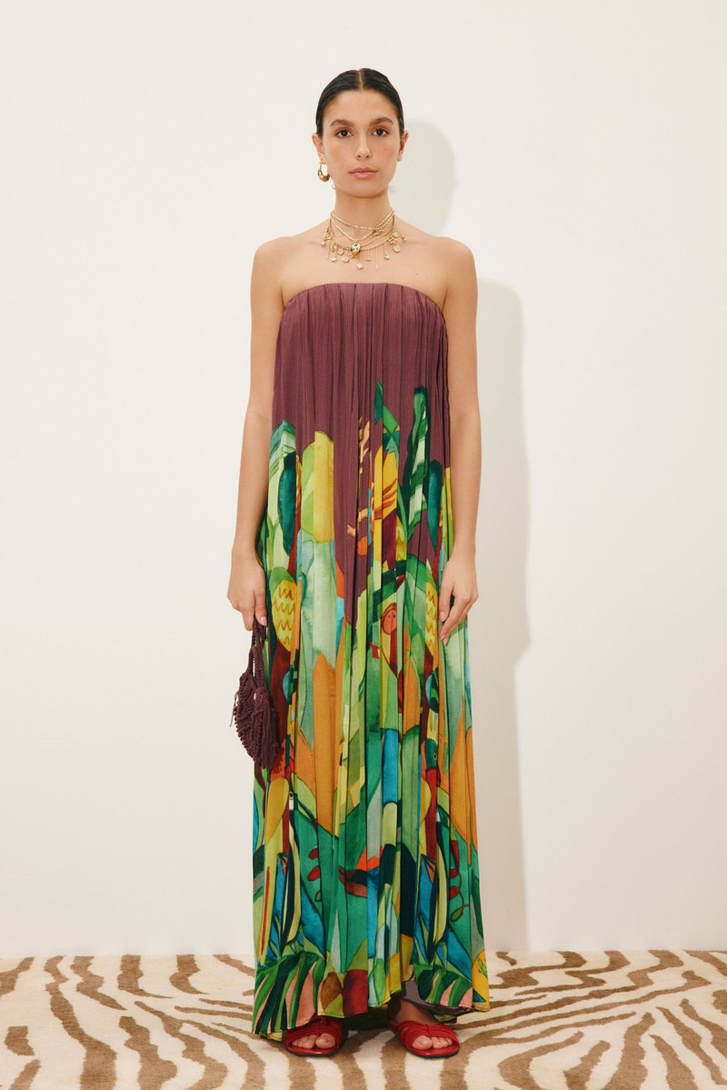 ALÉMAIS Mokshini Silk Gown outlook