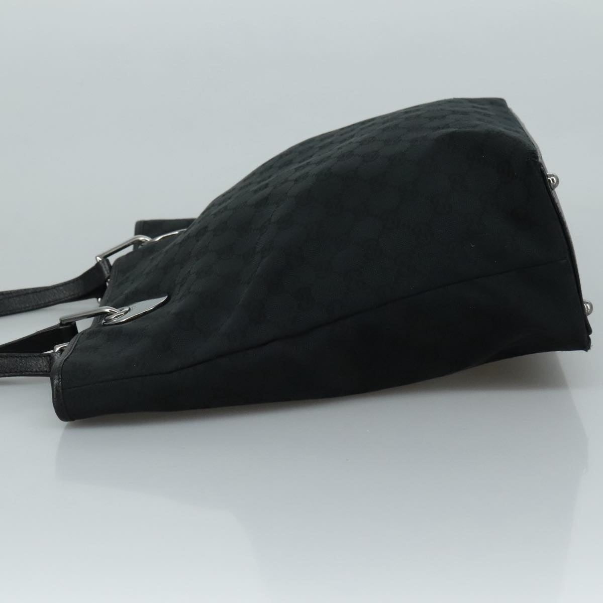 GUCCI GG Canvas Tote Bag Black - 4