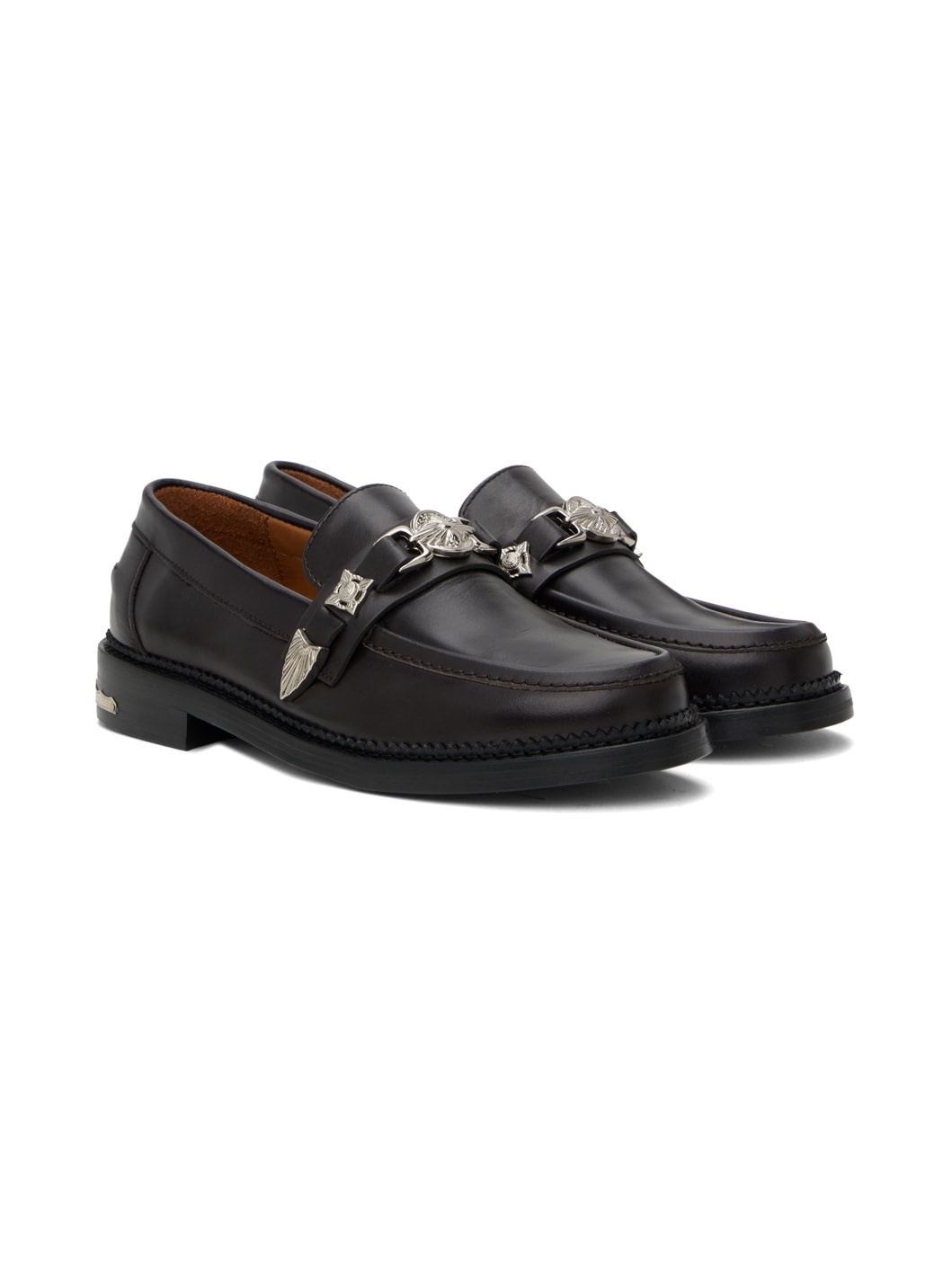SSENSE Exclusive Brown Loafers - 4