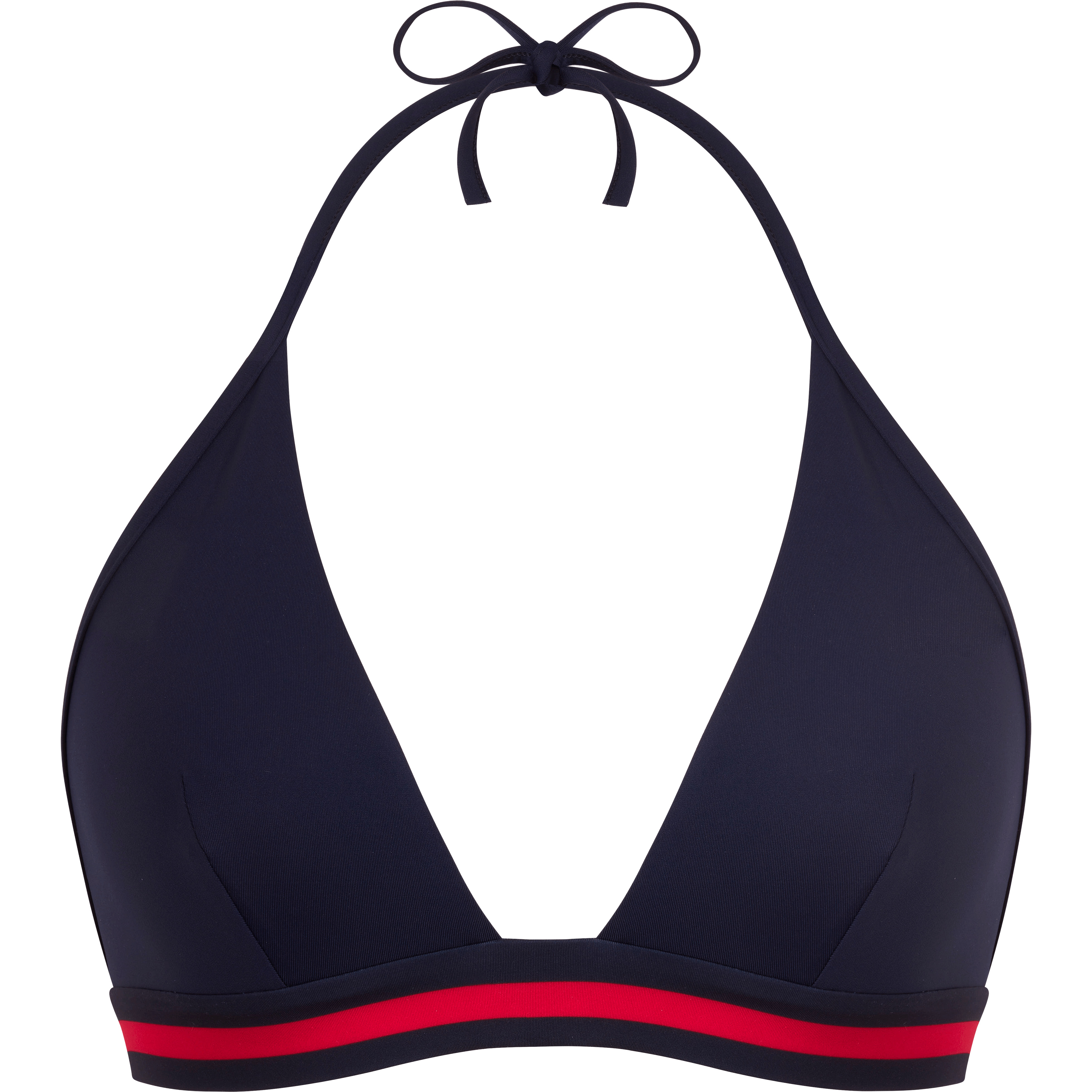 Women Halter Bikini Top Solid - Vilebrequin x Ines de la Fressange - 1