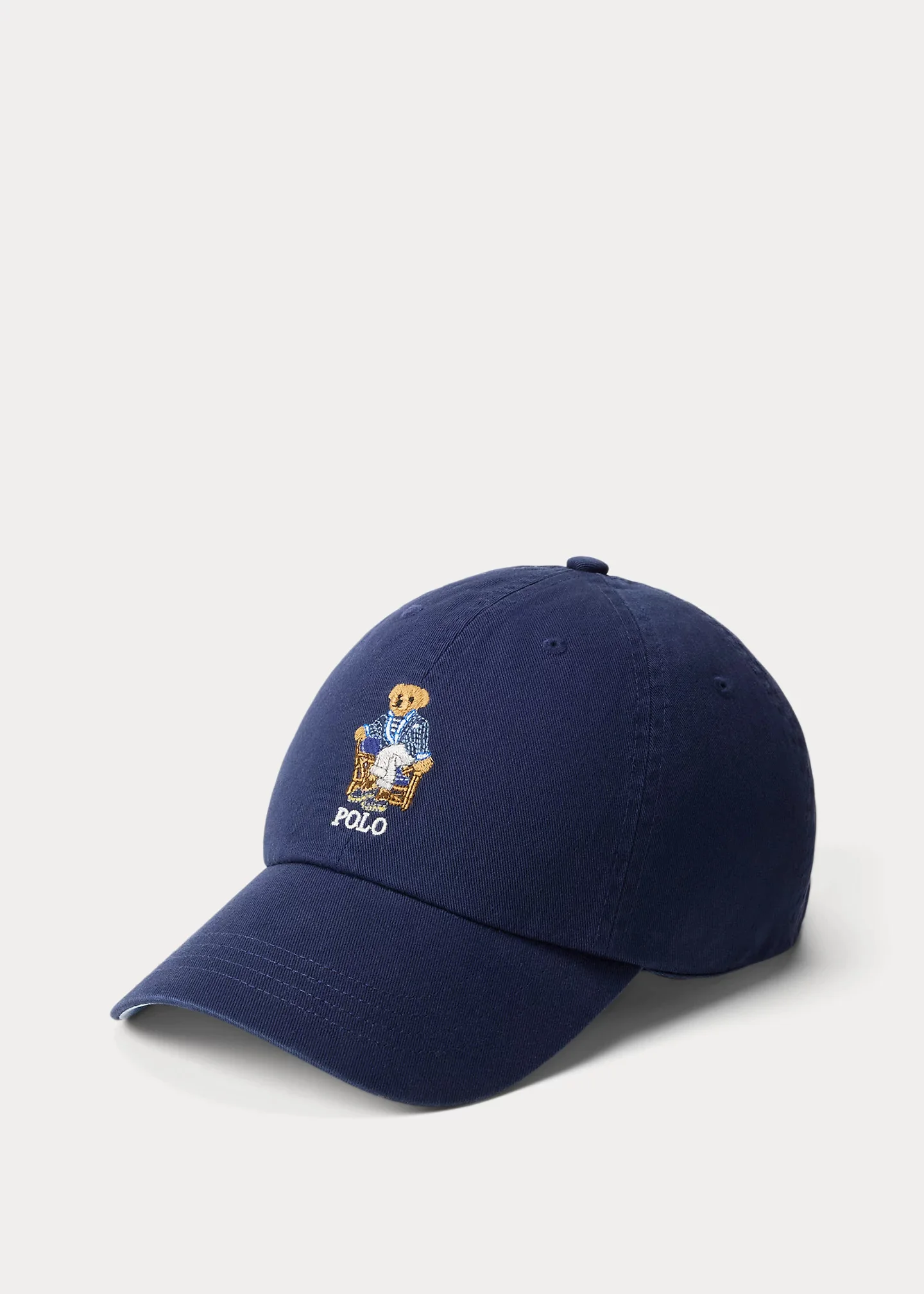 Polo Bear Twill Ball Cap - 1