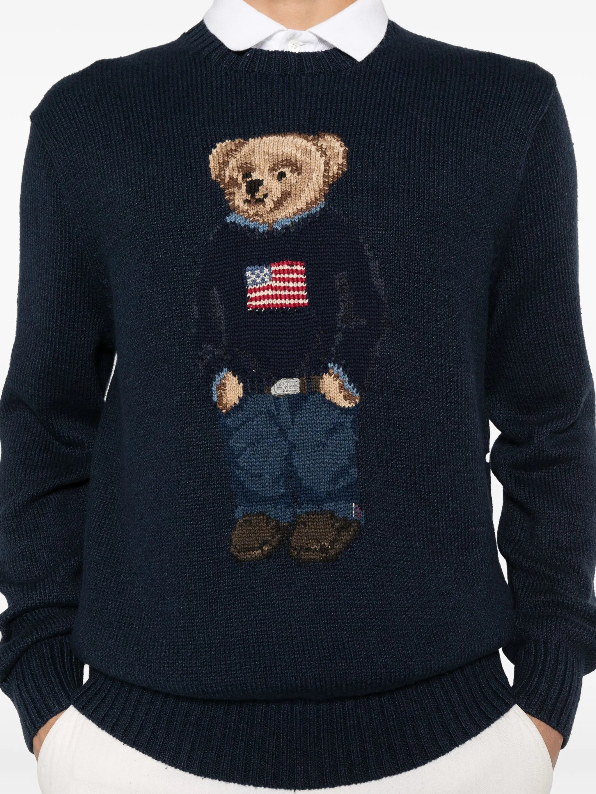 Ralph Lauren Flag Bear Sweater - 3