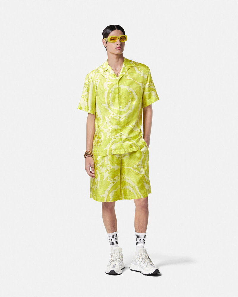 VERSACE Barocco Silk Shorts outlook