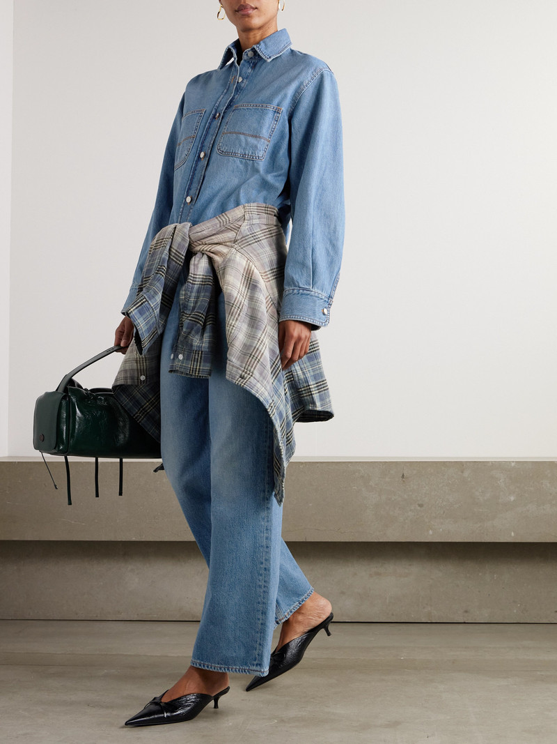 HAIKURE Korea Wb Distressed Boyfriend Jeans outlook
