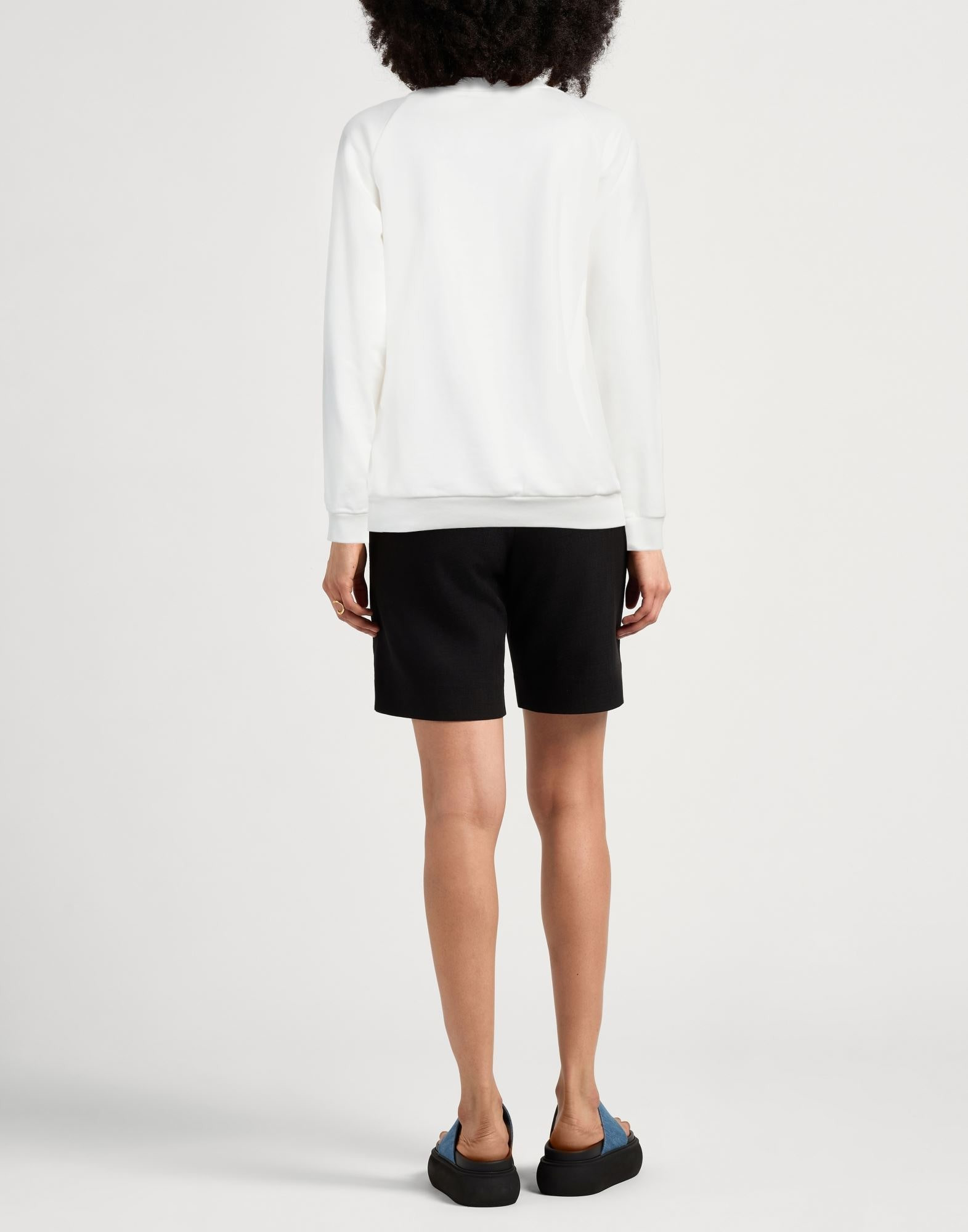 White Women's Sweatshirt - 3