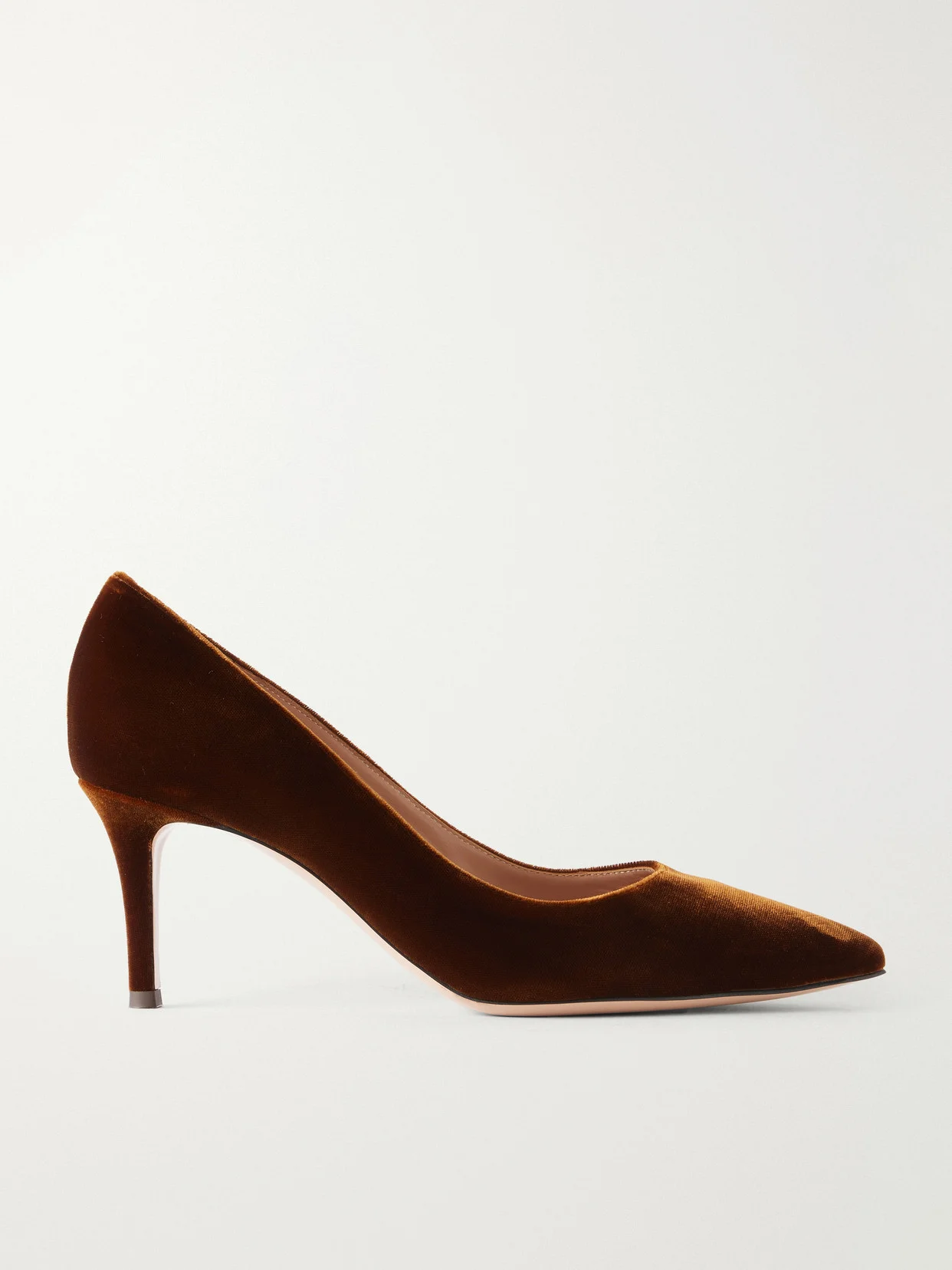 Gianvito 70 Velvet Pumps - 1