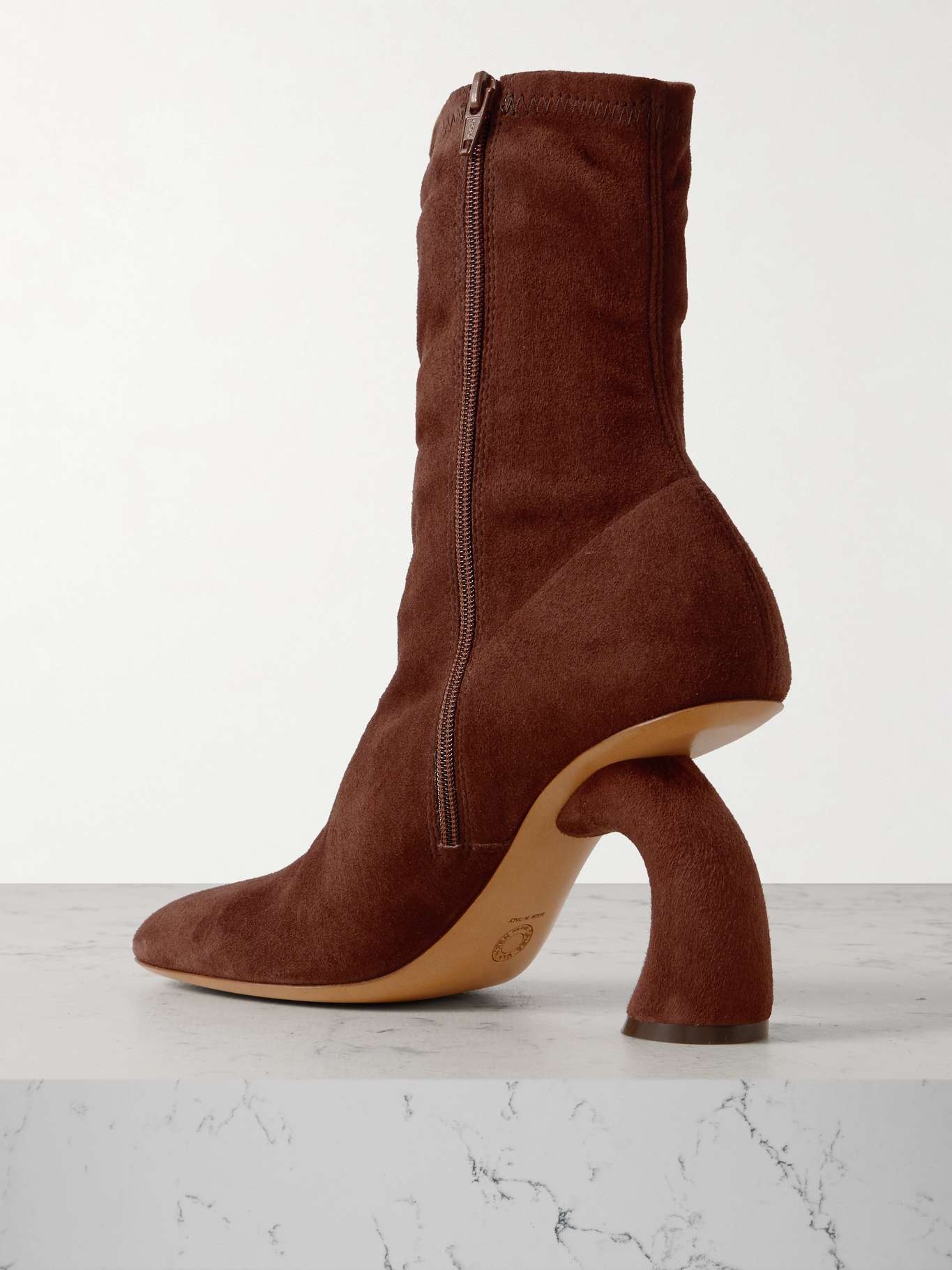Suede ankle boots - 3