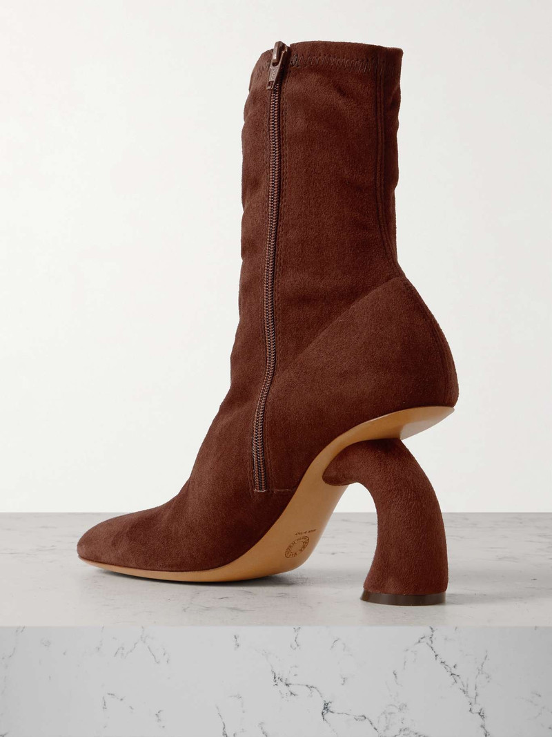 Suede ankle boots 3