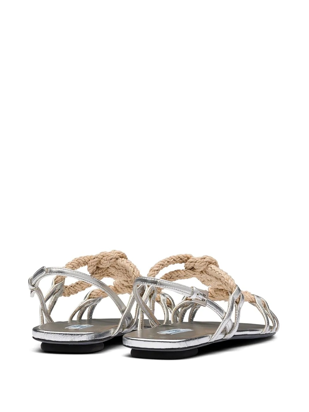 knotted rope sandals - 3