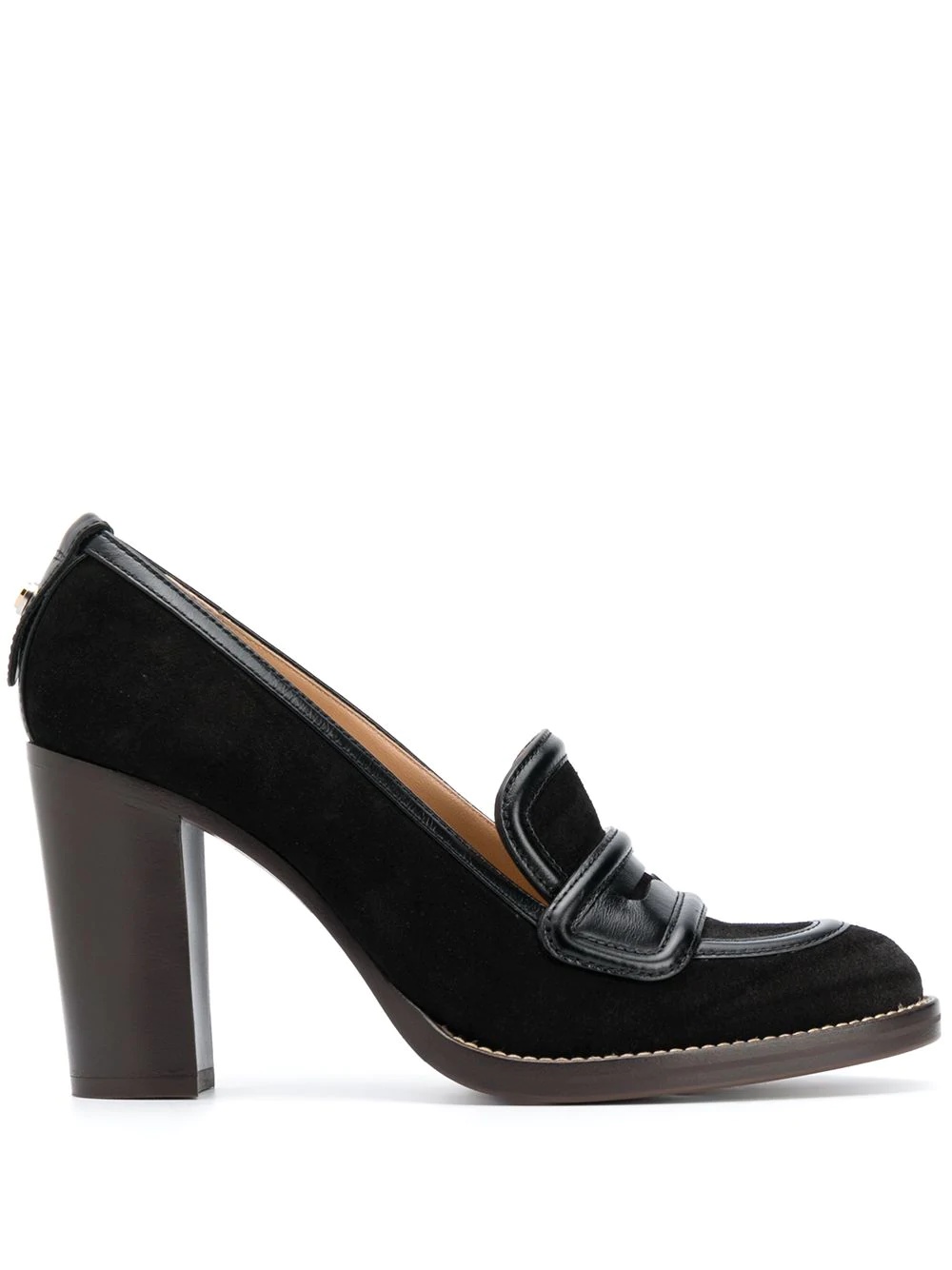 loafer-style pumps - 1