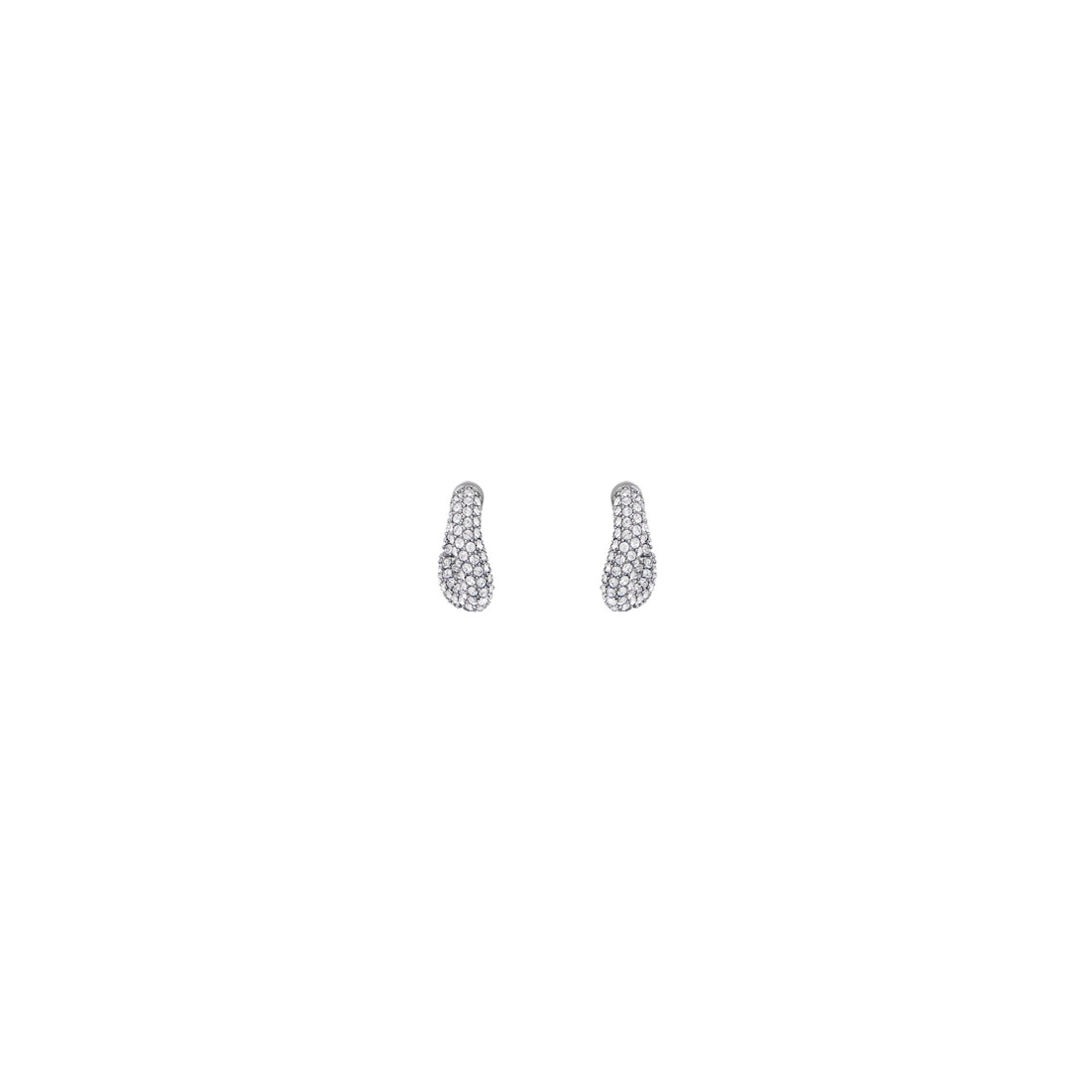 Women's Loop Xxs Earrings in Silver - 2