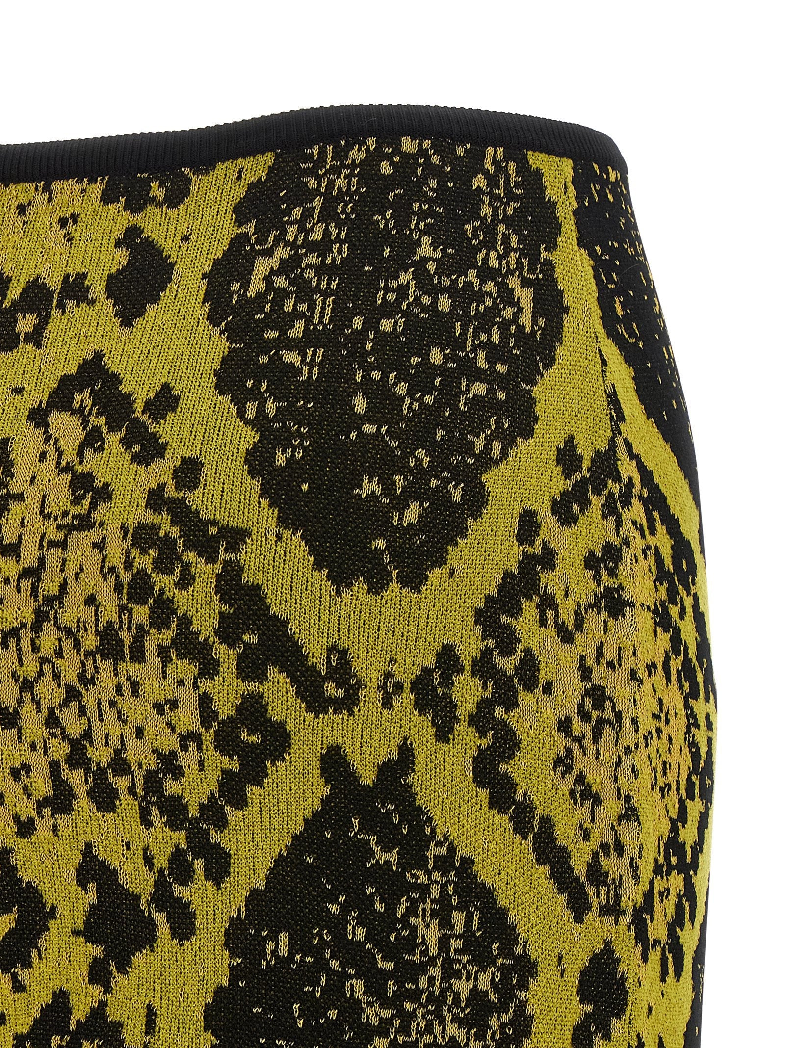 The Attico Women Python Jacquard Skirt - 4