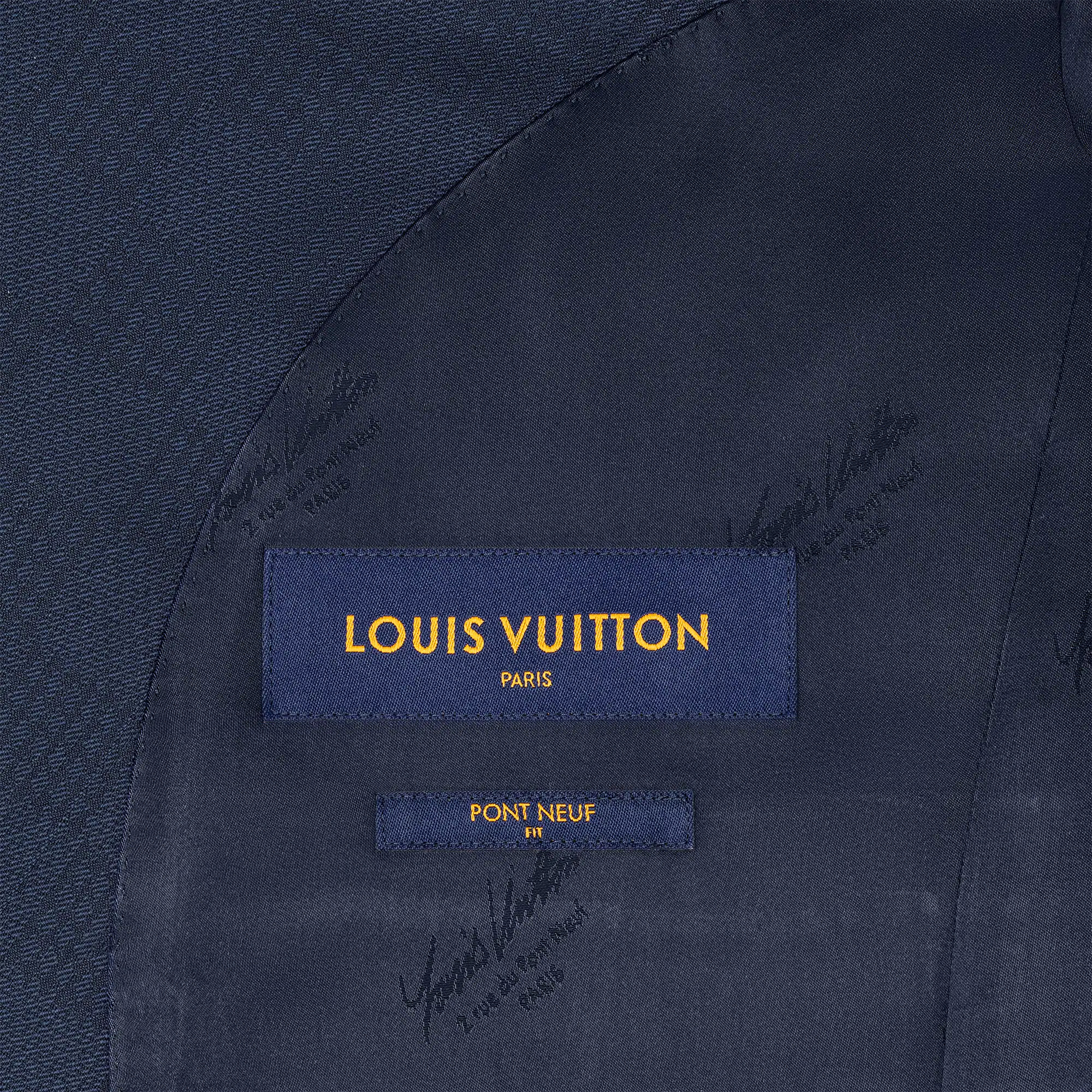 Single-Breasted Wool Pont Neuf Jacket - 5