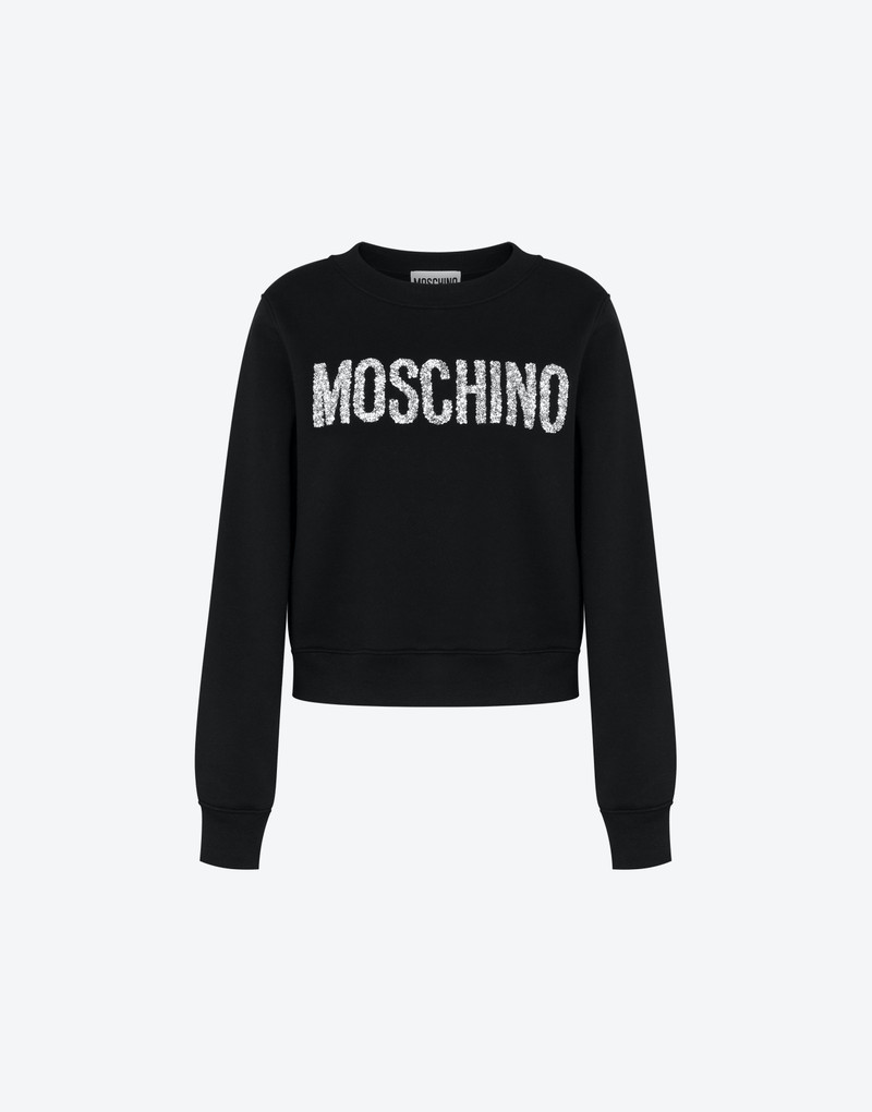 SPARKLING LOGO ORGANIC COTTON SWEATSHIRT 1