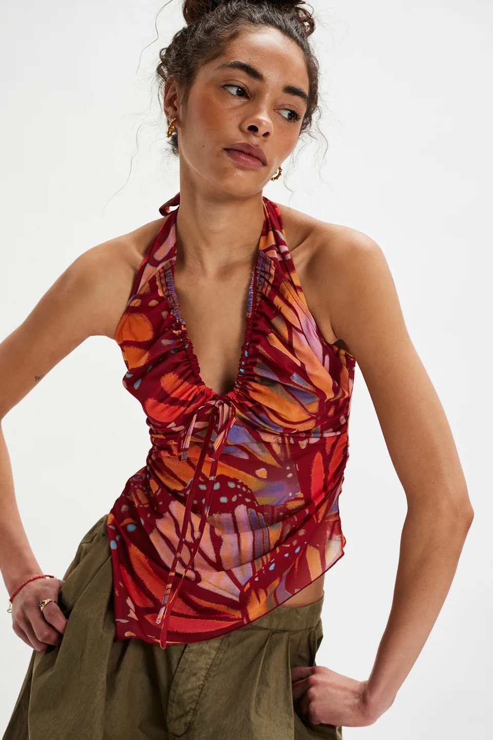 Butterfly Effect Halter Top - 1