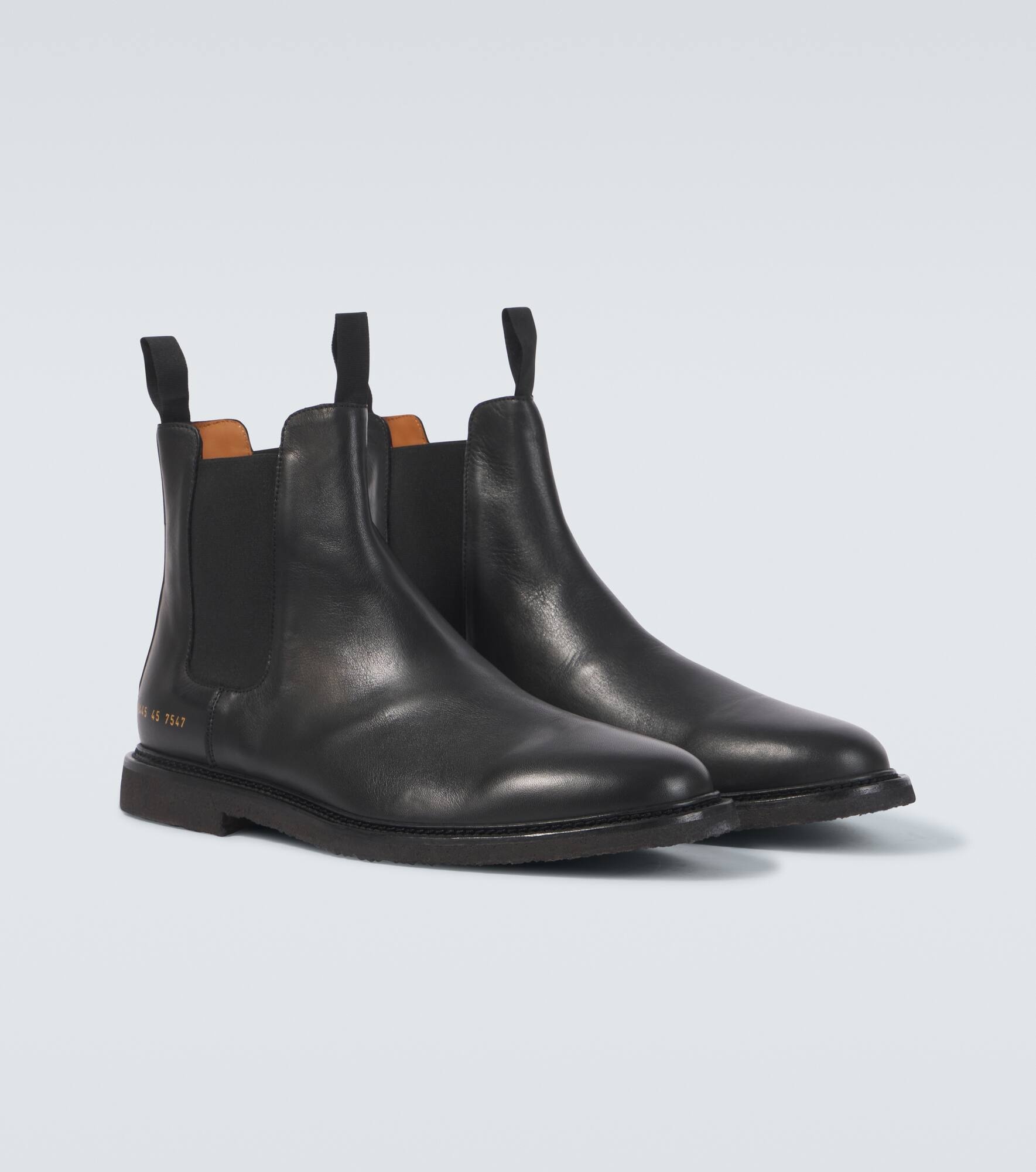 Leather Chelsea boots - 5