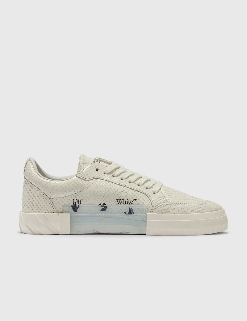 Off-White LOW VULCANIZED CALF LEATHER SNEAKER outlook