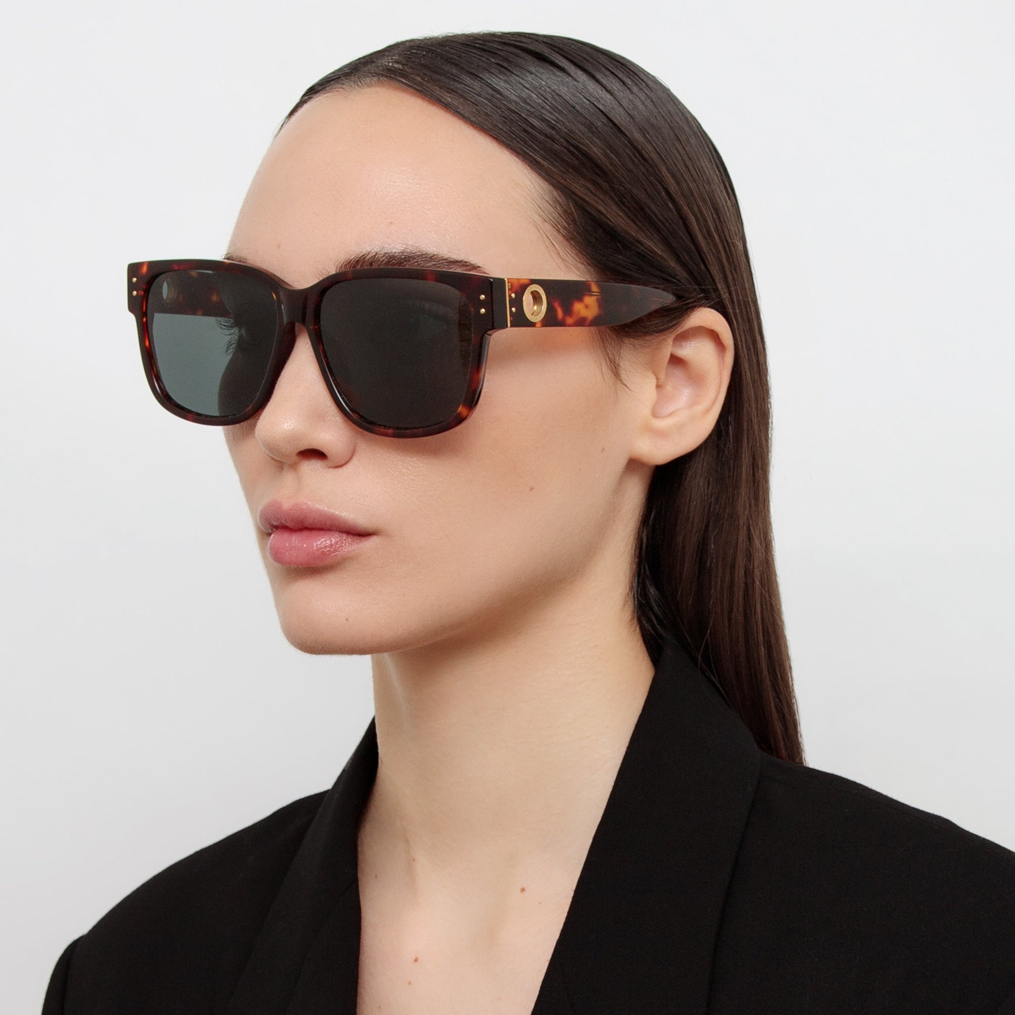 Perry Sunglasses in Tortoiseshell - 3