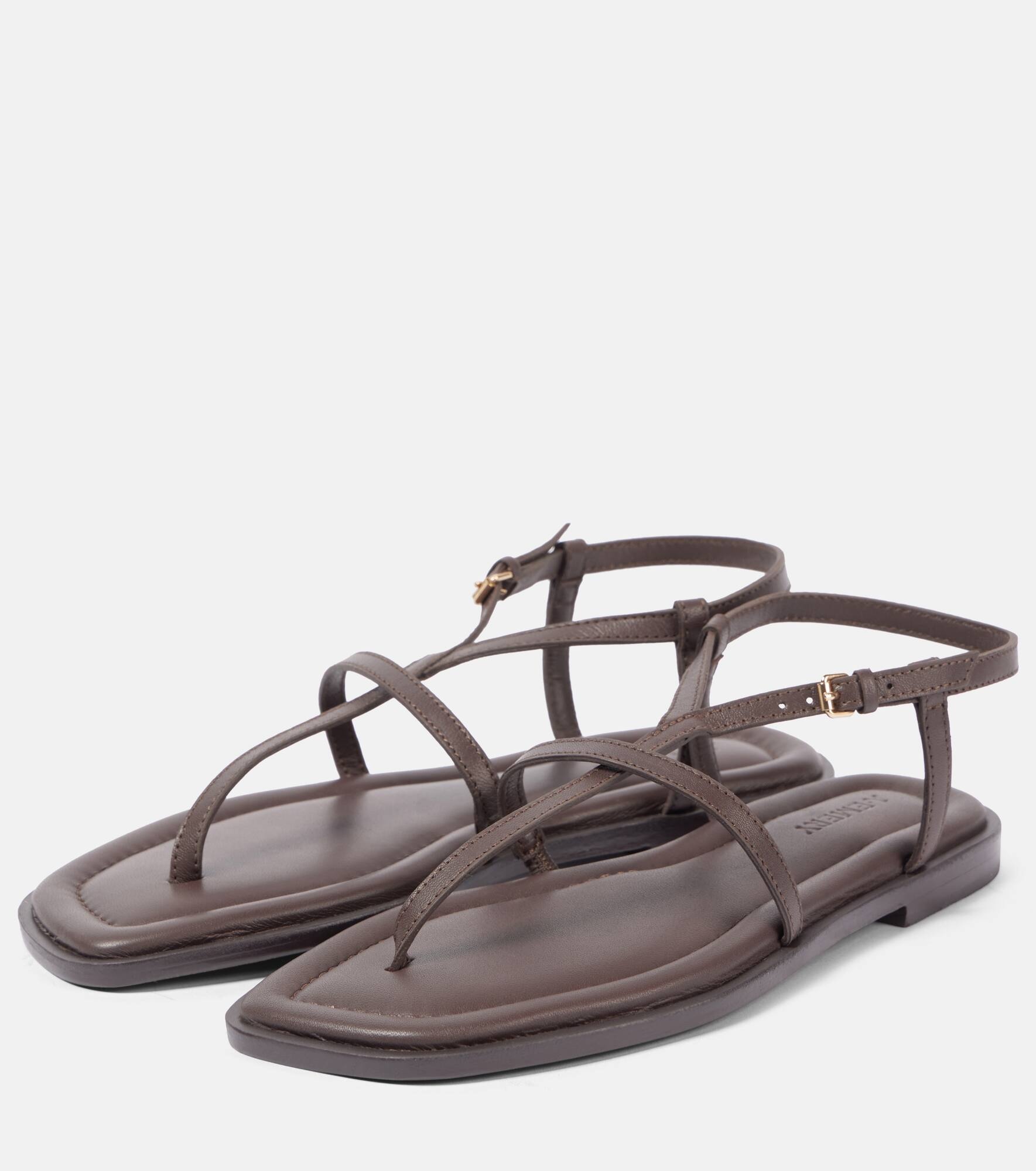 Remly leather thong sandals - 4