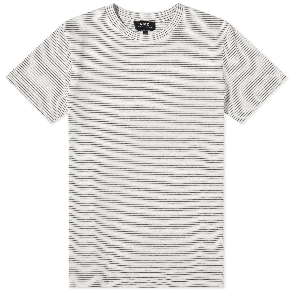 A.P.C. Paolo Stripe Tee - 1